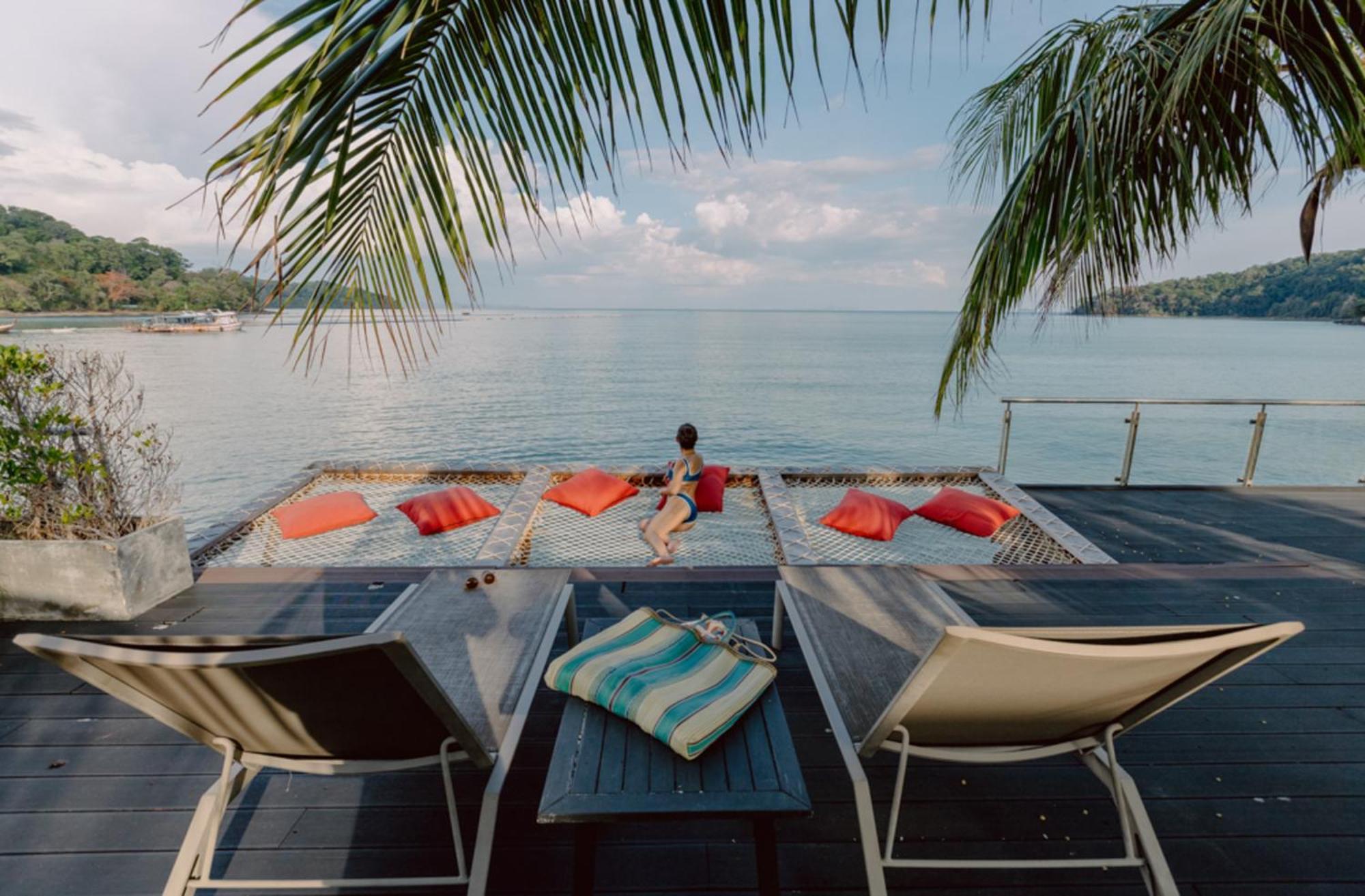 Hotel Tide Phuket Beach front - SHA Plus Exterior foto View of the Andaman Sea from the resort